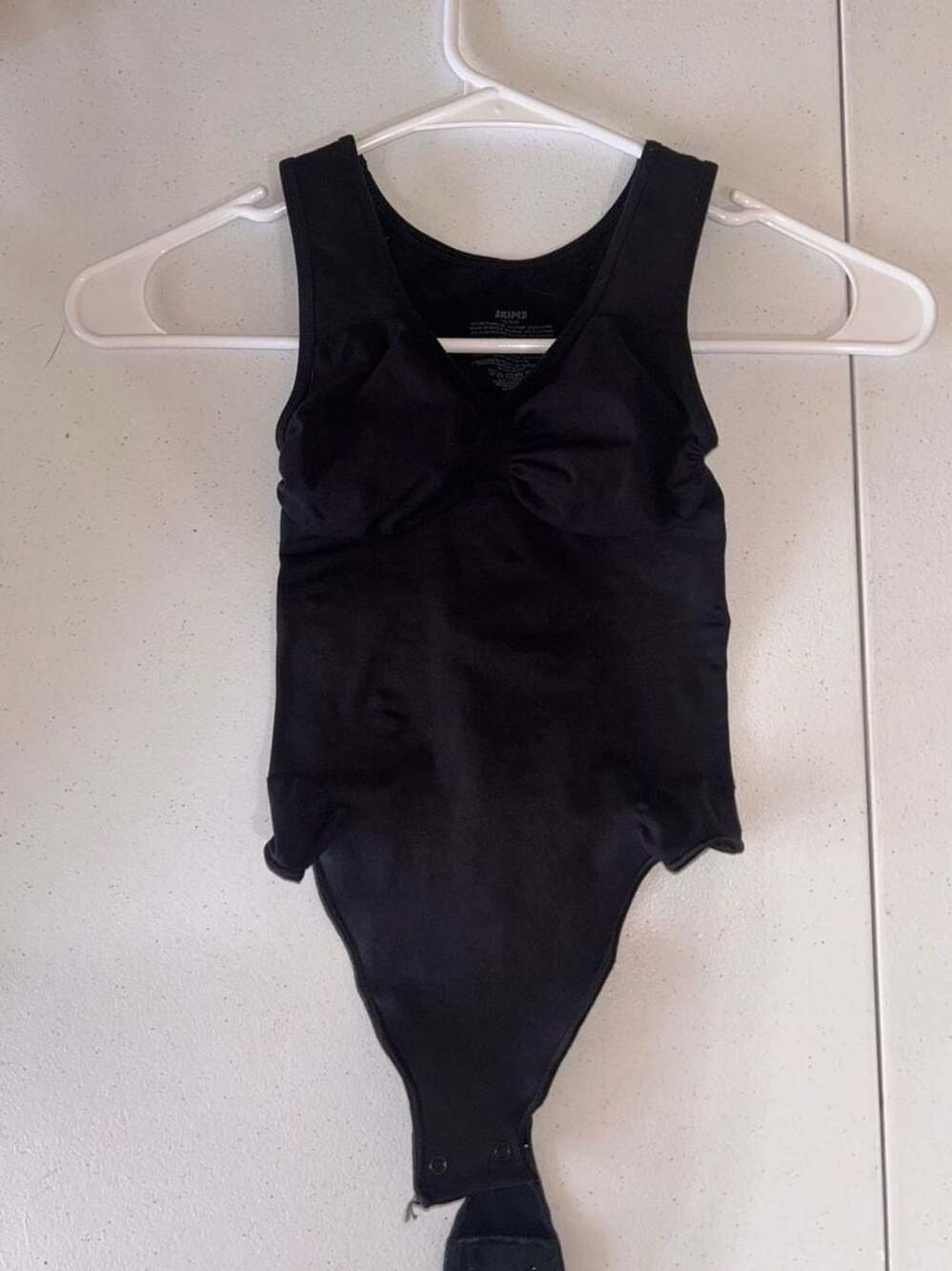 SKIMS m, Seamless Sculpt Sculpting Thong Bodysuit, Onyx, Medium